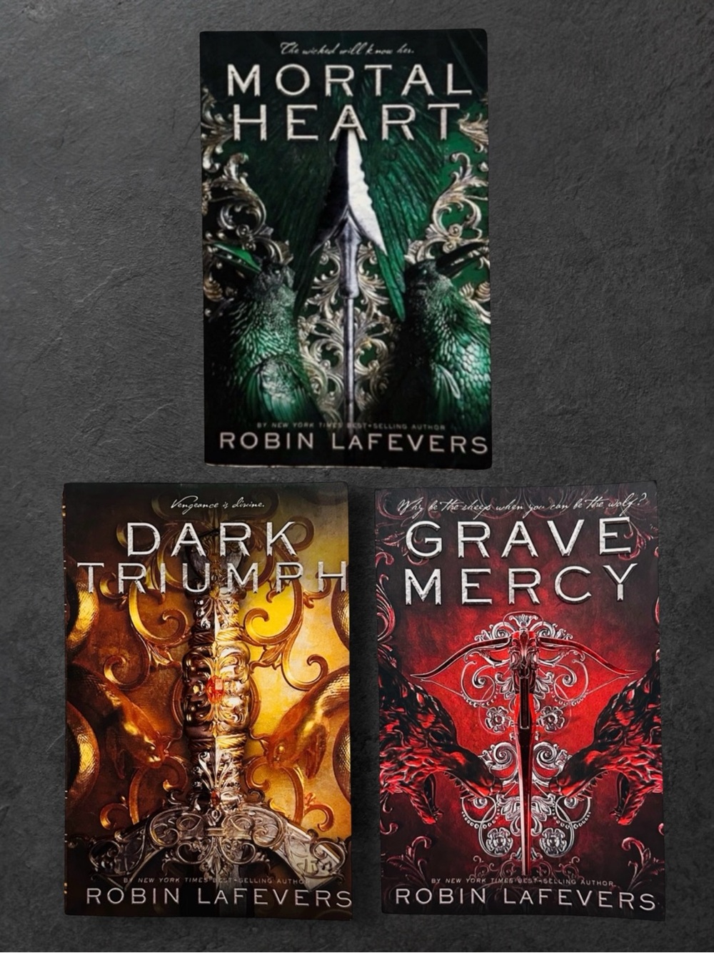 Robin LaFevers His Fair Assassin YA Book Trilogy Bundle Paperback Set